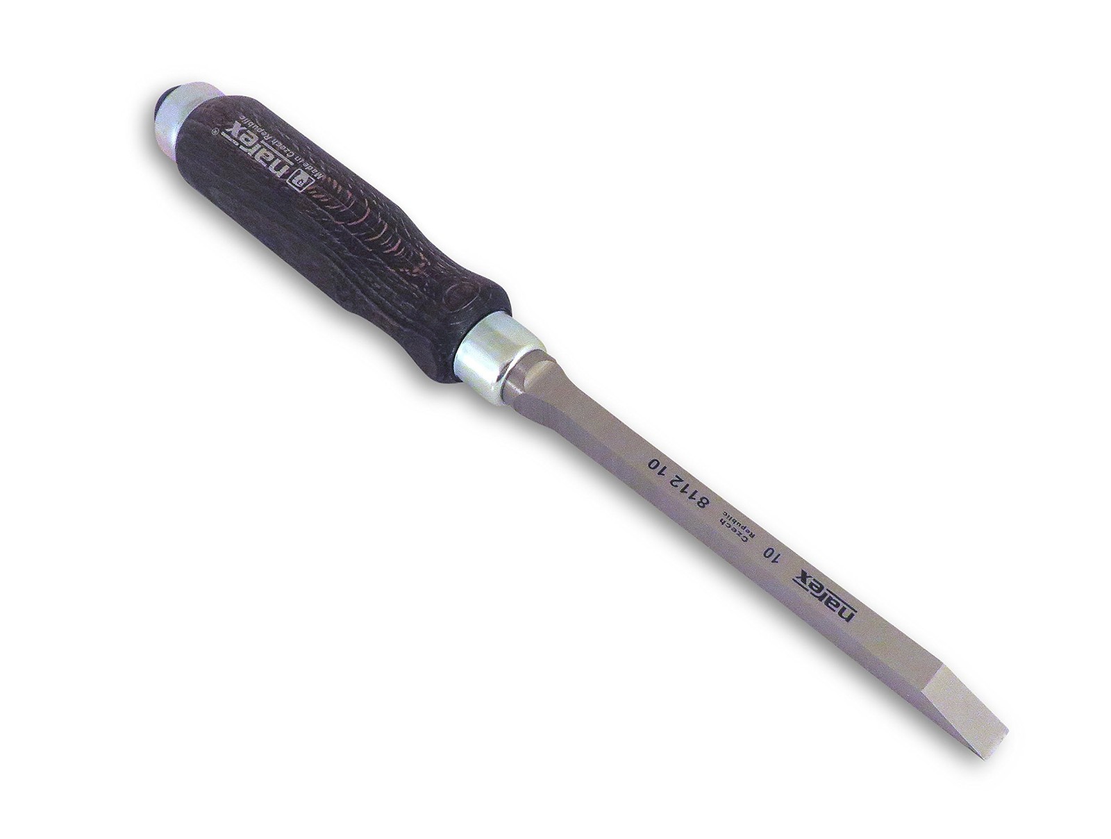 Czech Steel Pro Woodworking Mortise Chisel 10mm 3/8 Inch Beech Handle Tool