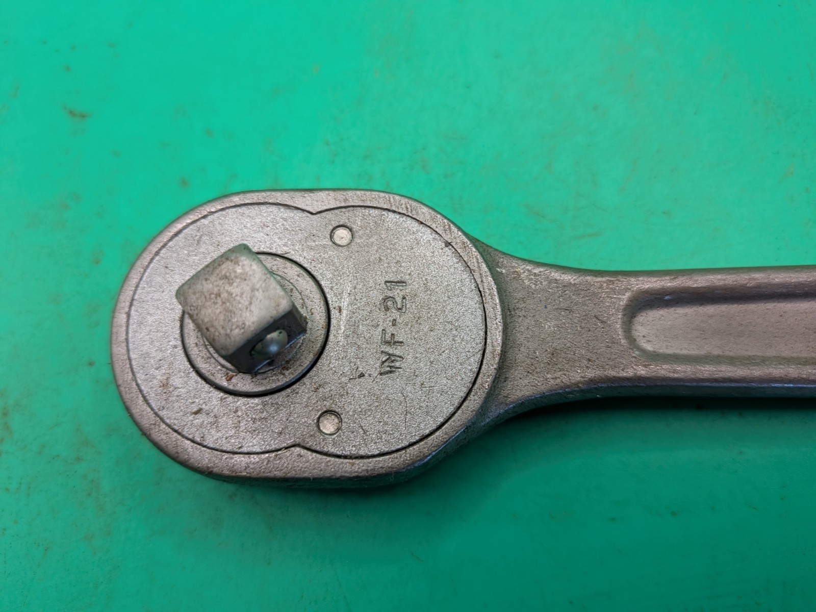 Vintage Plomb 3/8″ Ratchet WF-21 Wright Field War WWII Socket Wrench USA