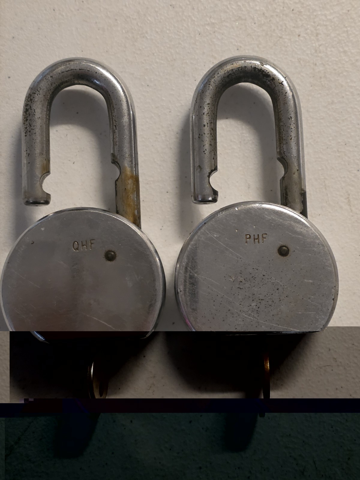 Vintage American Pad Lock Series 600 U.S.A. Hardened w/ Key