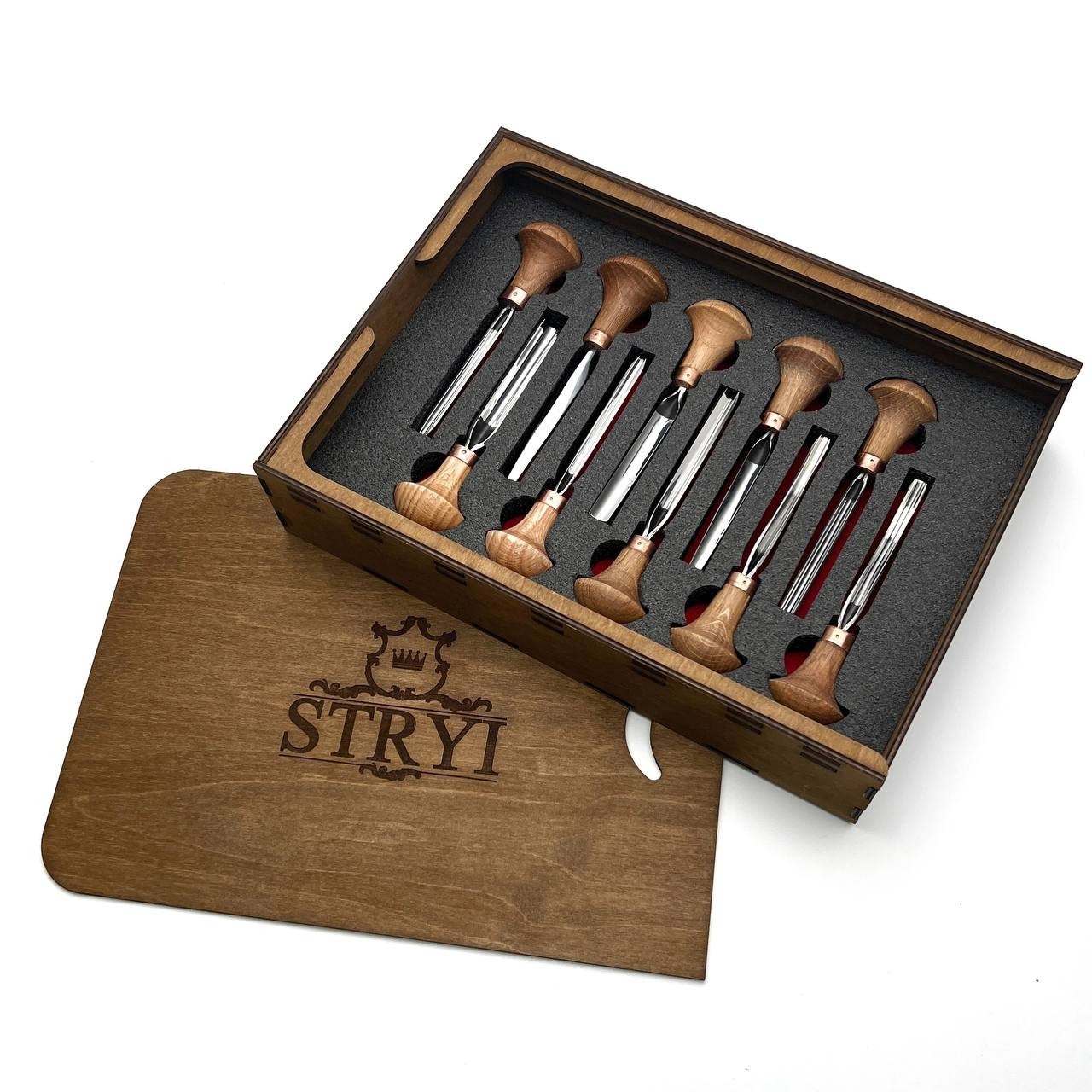 Palm carving tools set of 10 chisels for microcarving, Custom offer