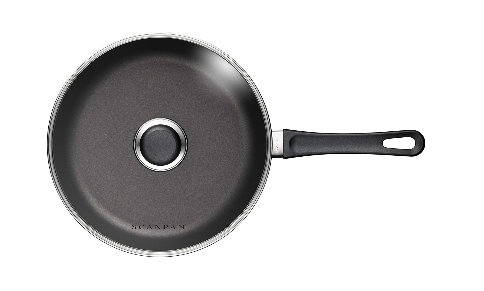 Scanpan Classic Covered Saute Pan, 10.25-Inch, 2.75 quarts, Black