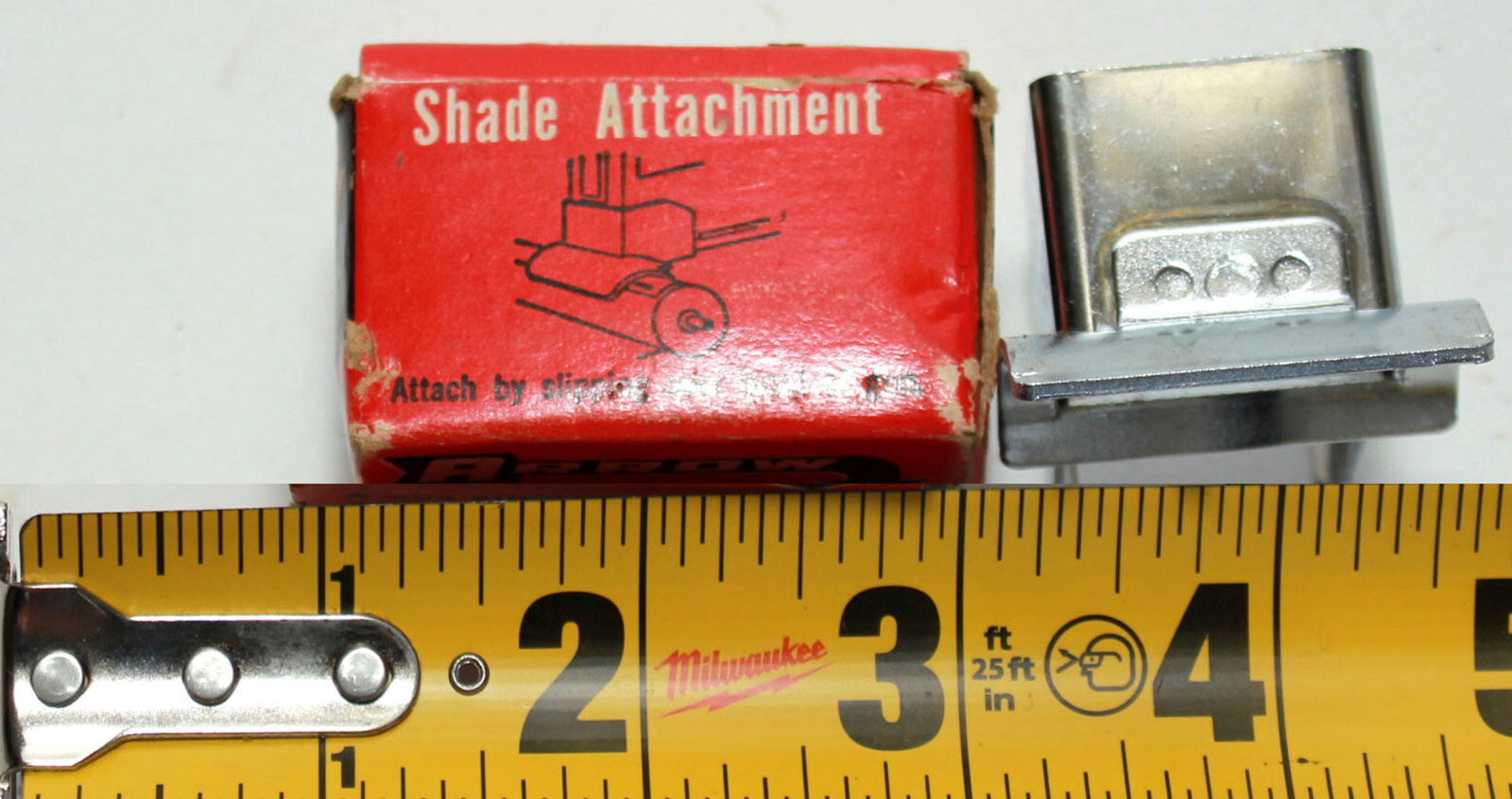 NOS New Old Stock ARROW FASTENER T-50 Shade Round Stock Attachment Vintage