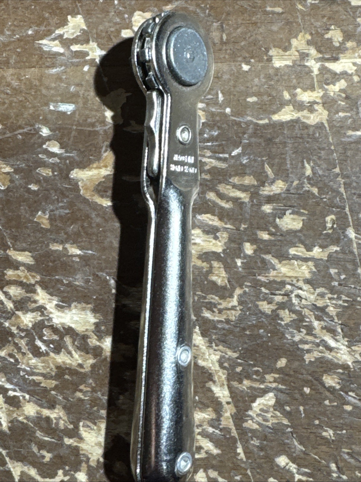 1/4” Drive Mini Ratchet Pressed Steel Made In Hong Kong Non Functional