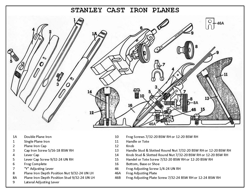 Complete 30 Piece Tap & Die Set — Stanley Plane Restoration Tools