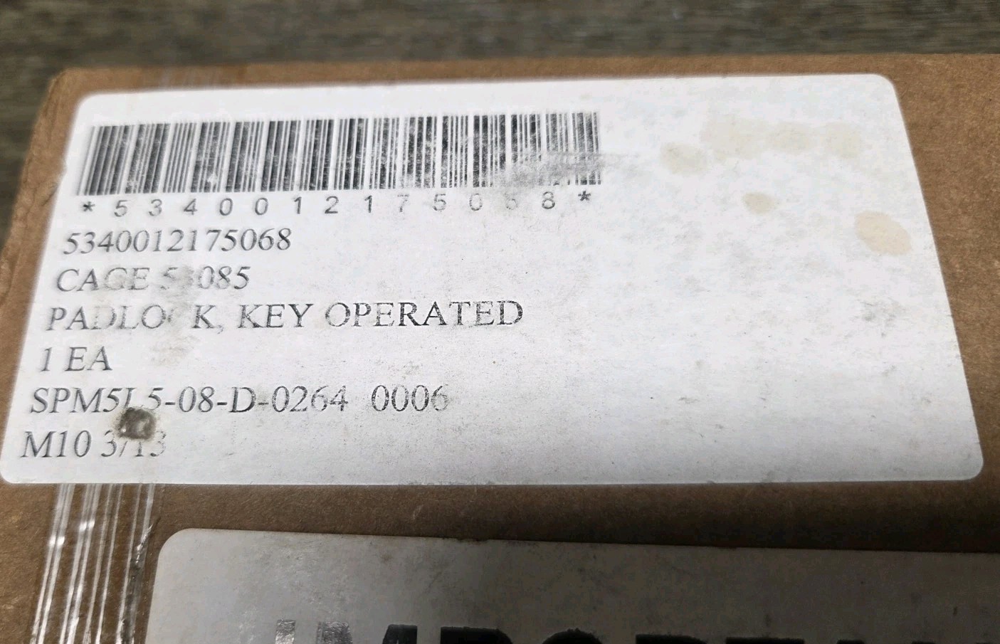 NEW Sargent & Greenleaf Model 951 High Security Padlock S&G 951 Sealed Box