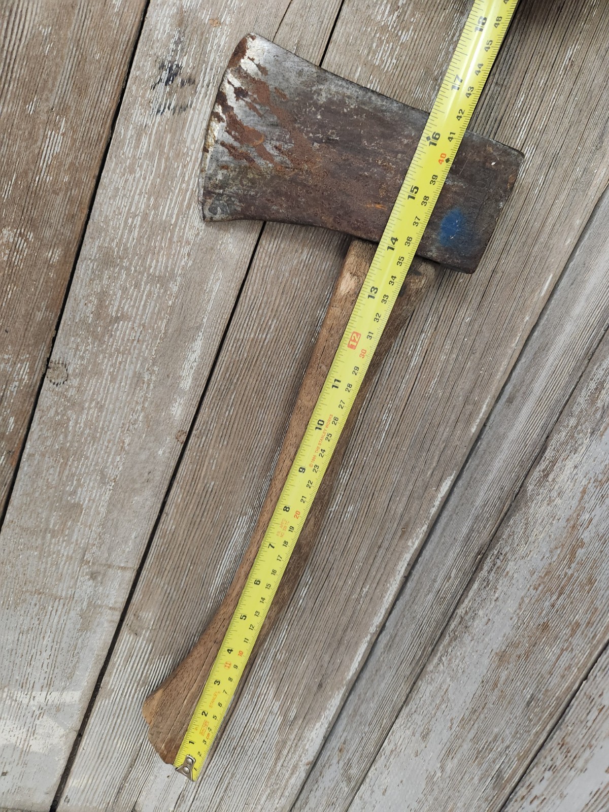 Vintage Collins Single Axe Hatchet Camp Axe 1-3/4 lbs. With Original Handle