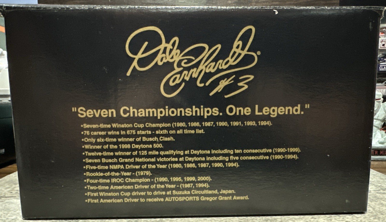 Snap-on Dale Earnhardt Seven Championships Commemorative Wrench Set EARN2001