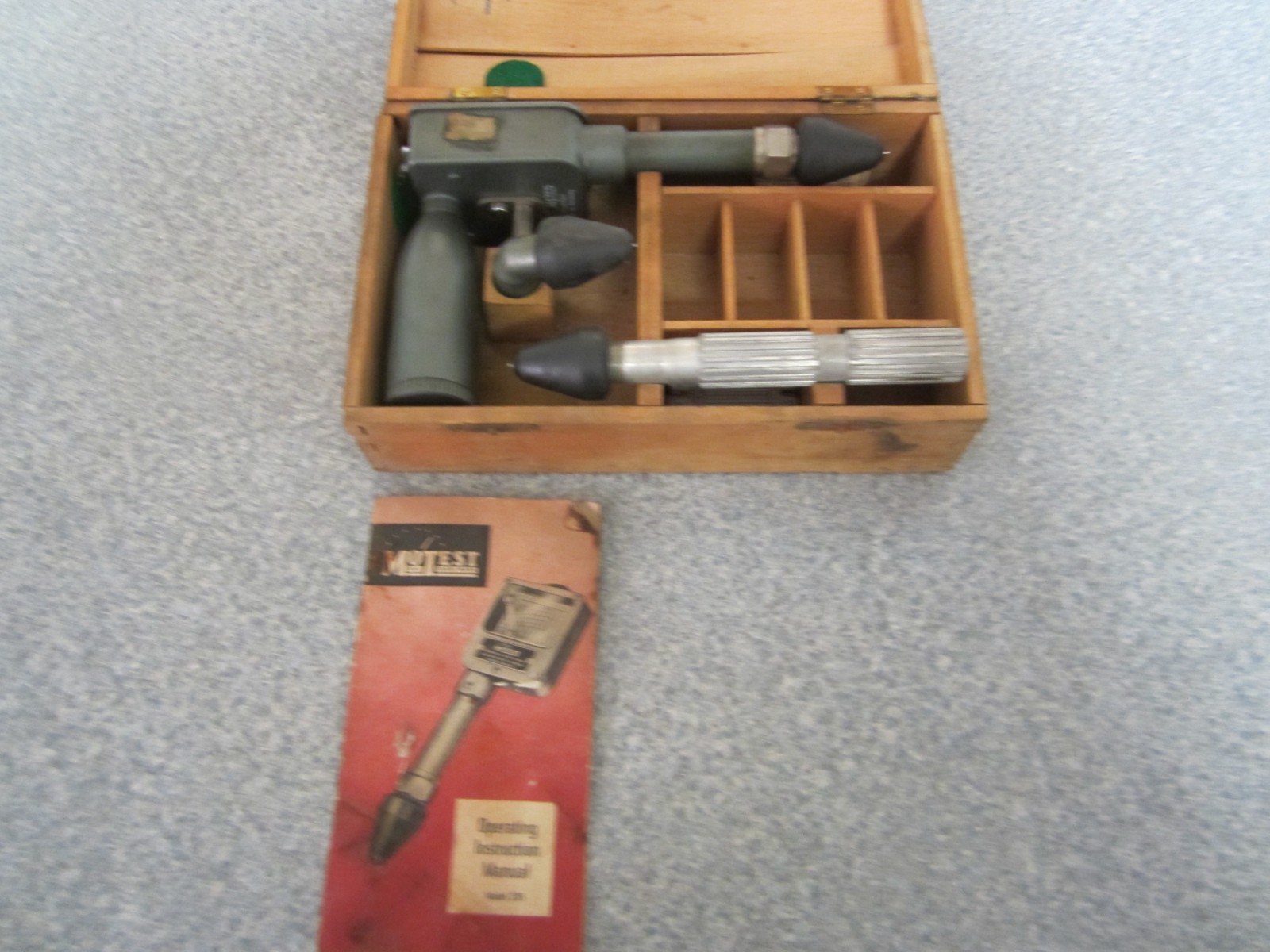 Very Cool Vintage MoTest Recording Compression Tester For Gas Engines
