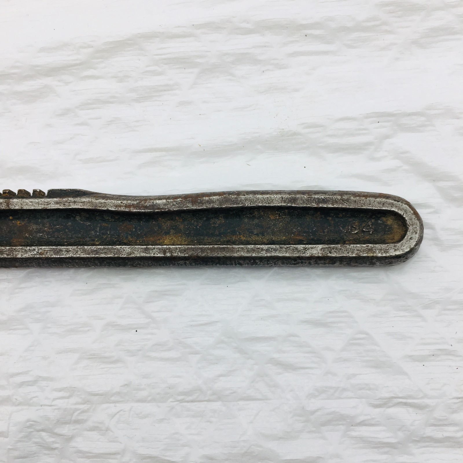 Ridgid Heavy Duty 9″ Pipe Wrench Made in USA Vintage Ridge Tool Co Elyria Ohio
