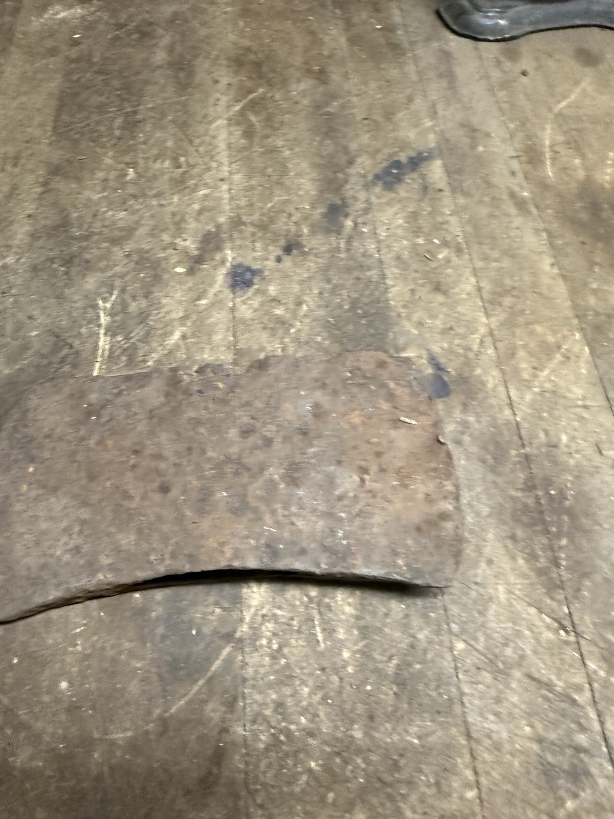 Antique Old Rare Early 3 Lb Double Bit Axe Head Tool Unknown Unmarked Maine USA