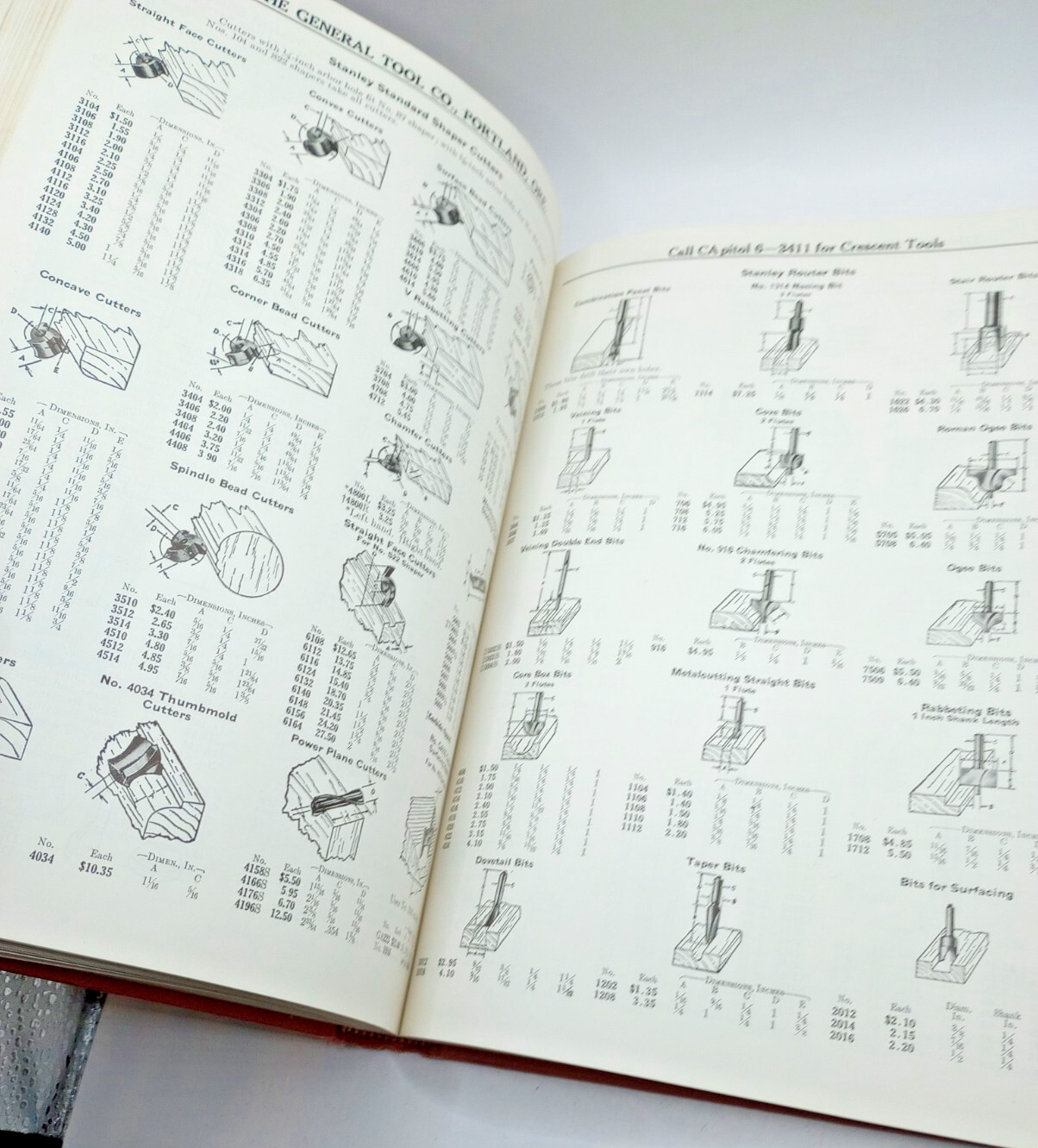 1957 Edition of The General Tool Company Catalog Book Hardcover Portland, OR