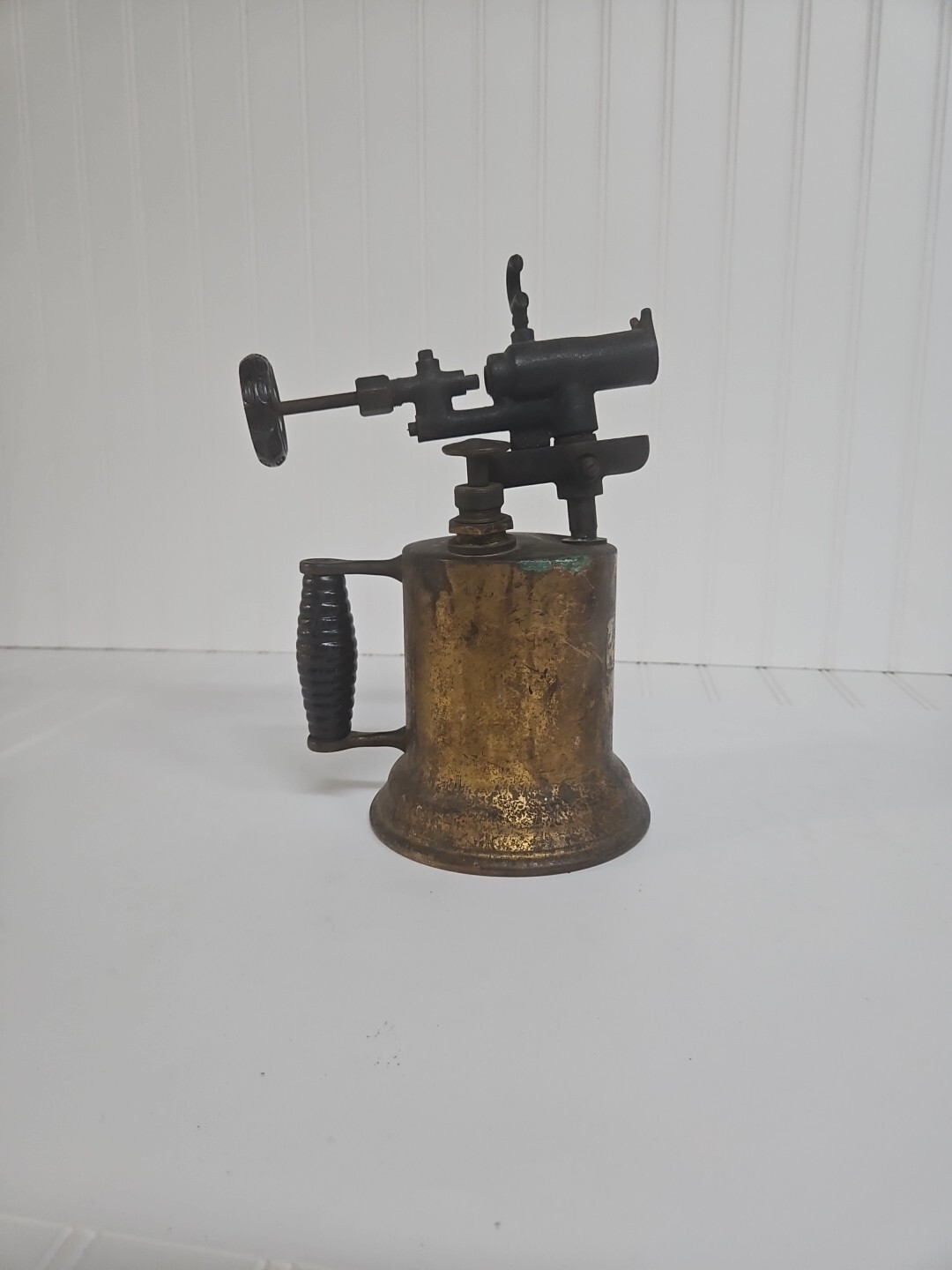 VTG 1930’s Turner Brass USA Model No. 206AA Mechanics Gas Blow Torch Os51