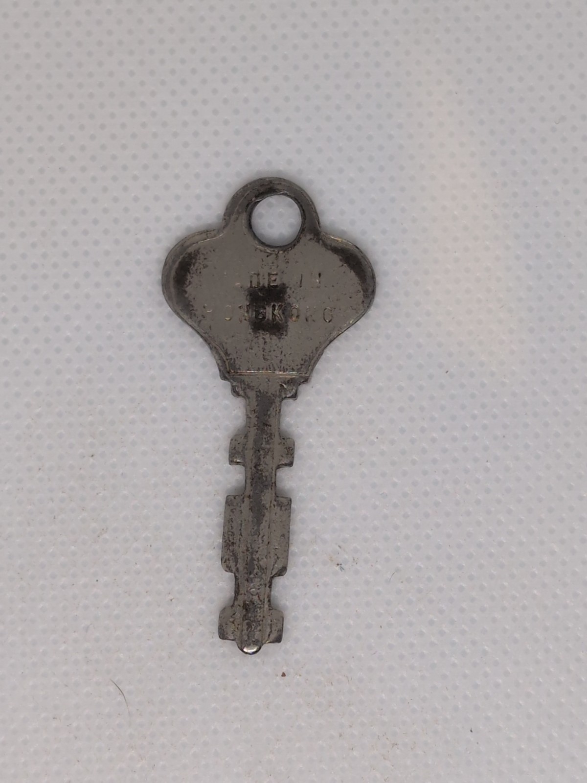 Crown Made In Hong Kong Warded Padlock Key