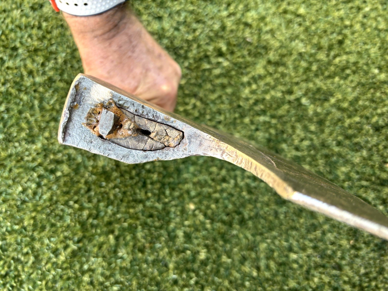Antique Broad Axe From Switzerland