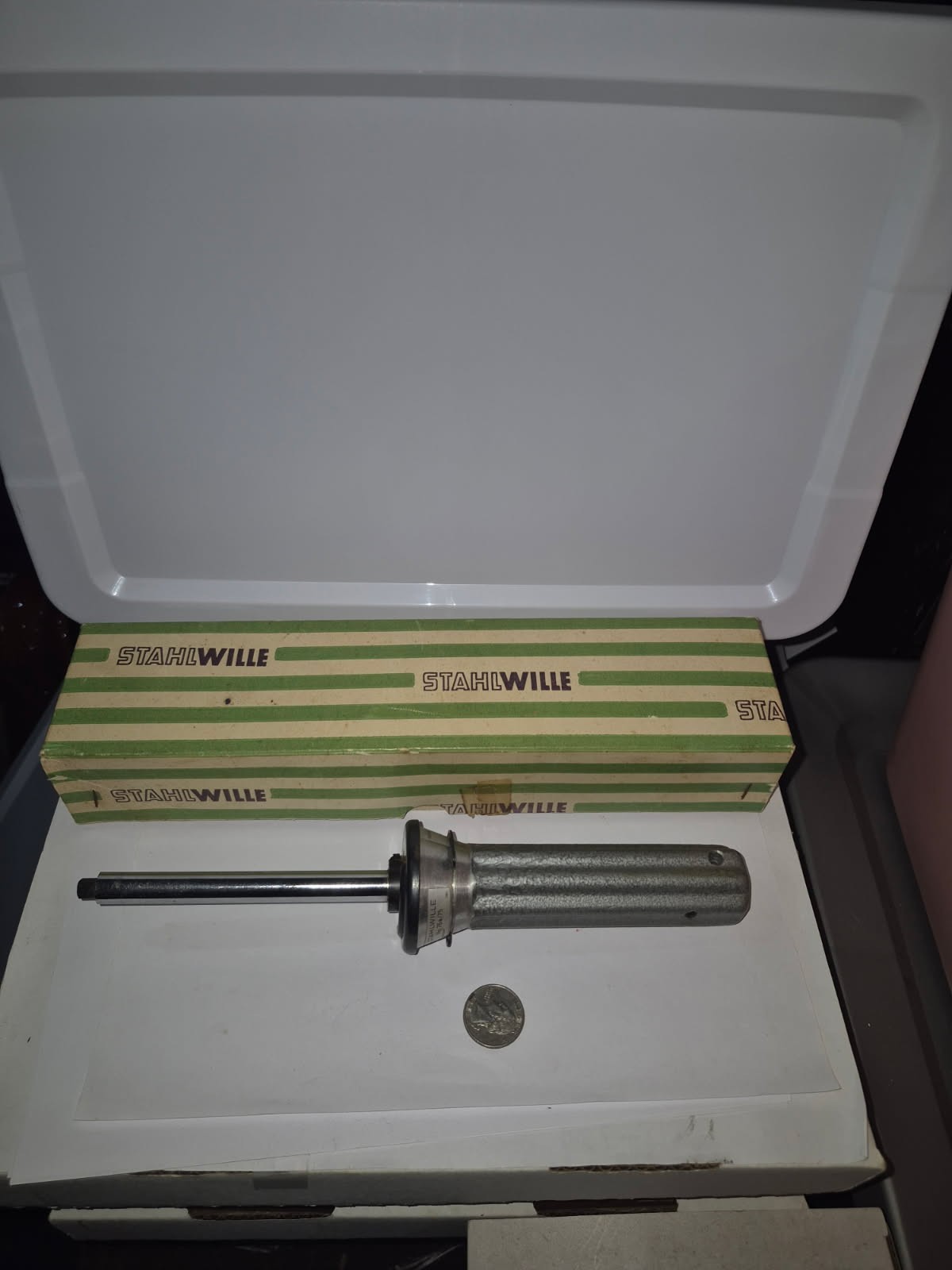 Vintage STAHLWILLE No 76a/75 Germany Hand Torque Tool 1/4″ Drive Vintage DR42