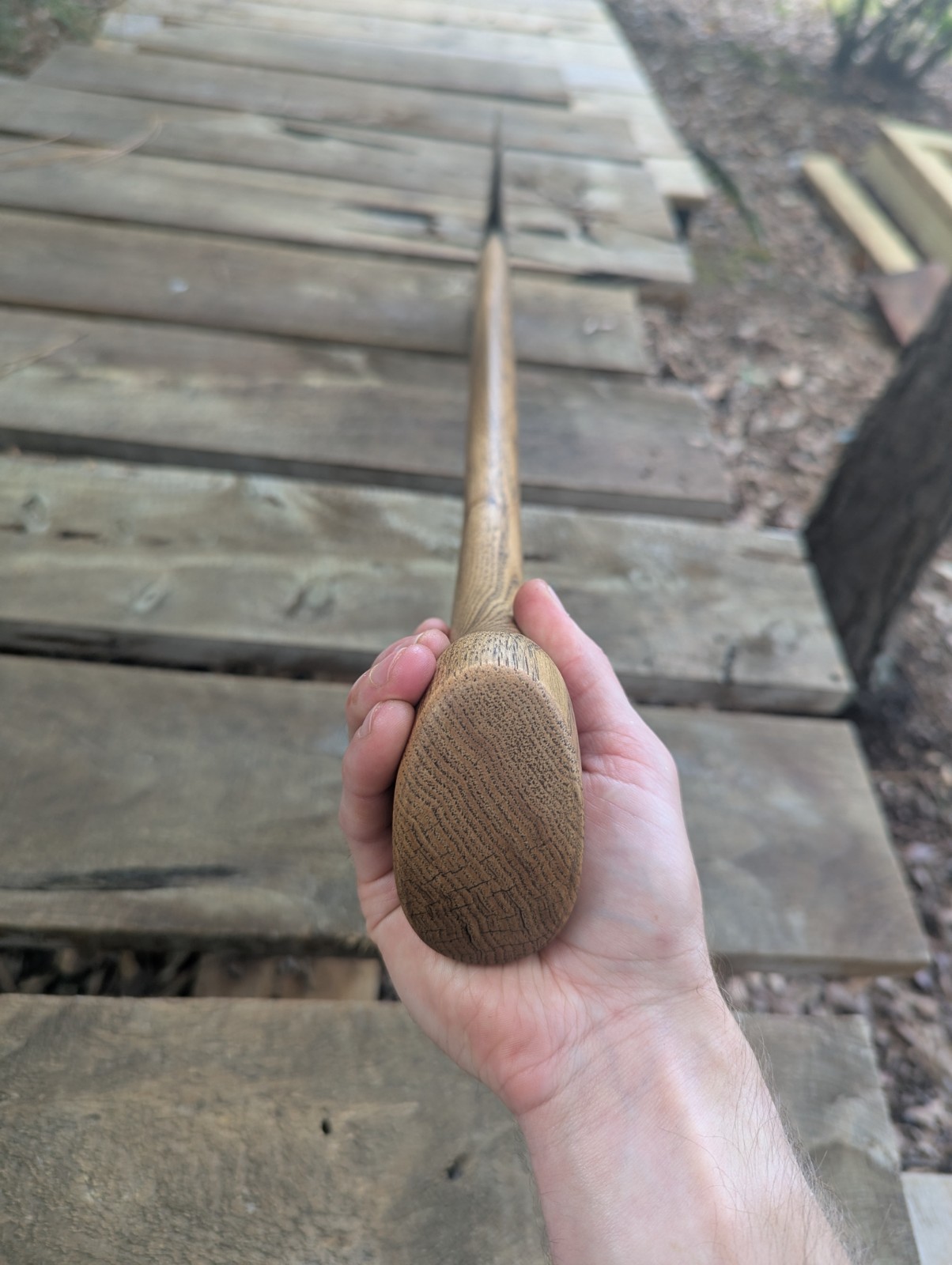 Vintage 3.5lb Plumb Jersey Pattern Single Bit Axe Head On Custom Hickory Handle