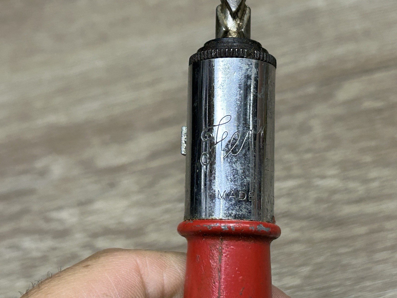 Vintage Yankee Spiral Ratcheting Screwdriver No. 254 England