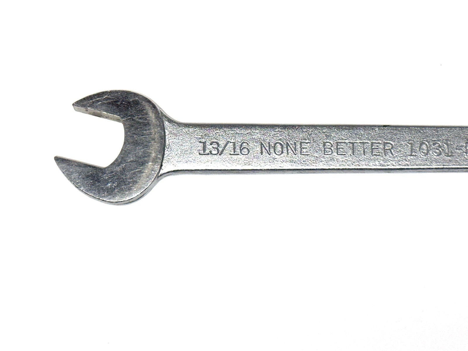 None Better 1031 B Double Open 13/16” X 25/32” Wrench Made In USA