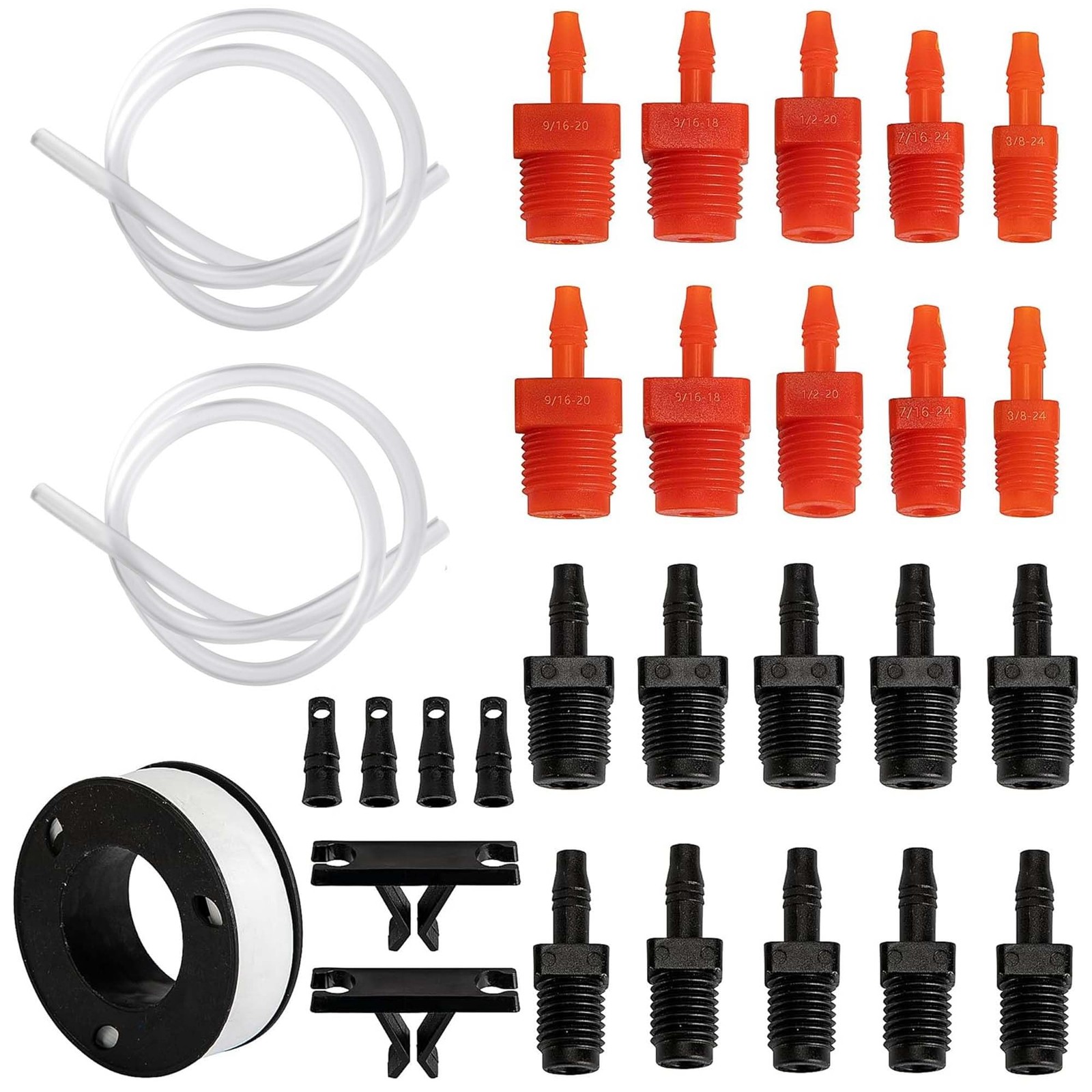Nkiy Quen 29 Pcs Master Cylinder Bleeder Replacement for 14151-Brake Bleeder Kit