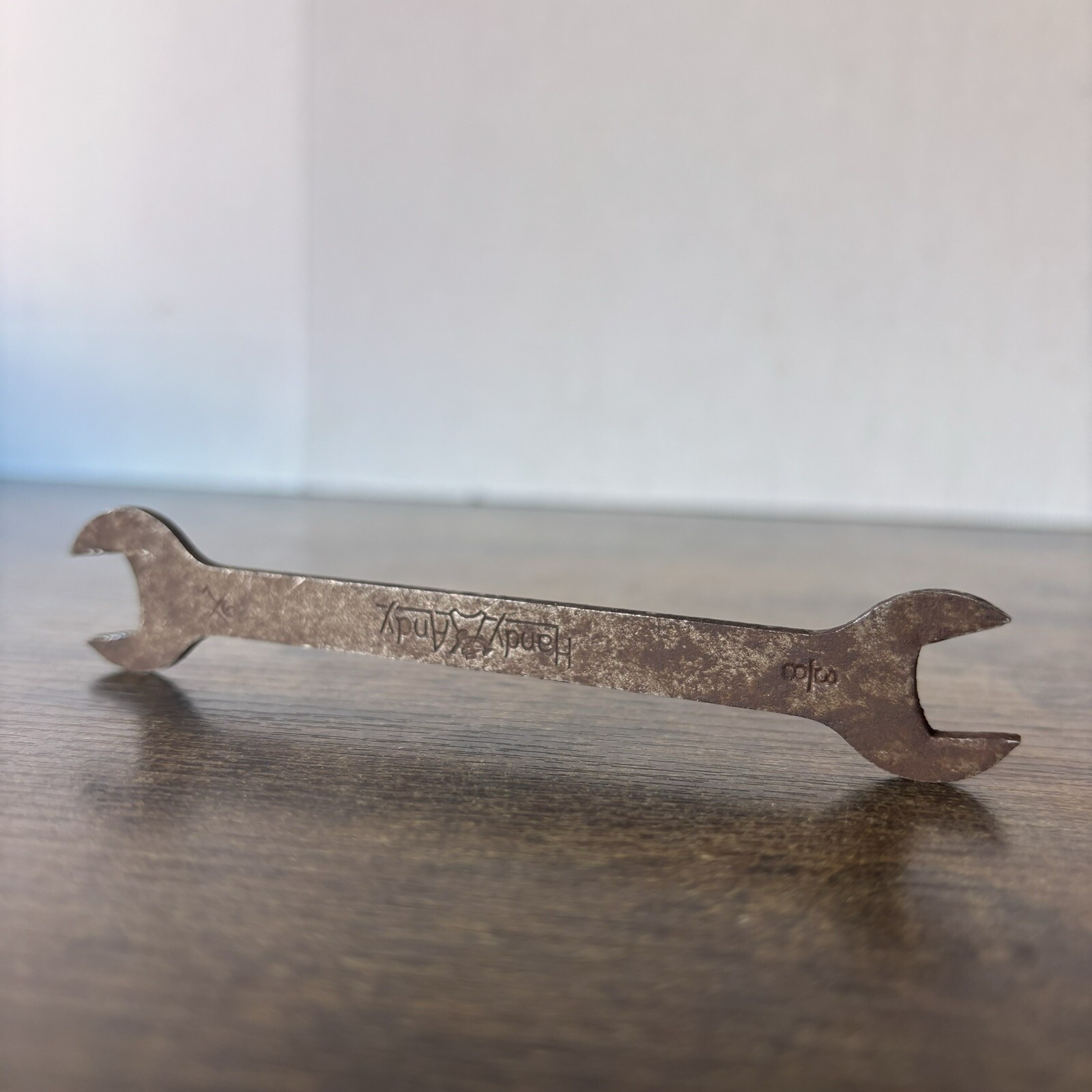 Vintage Handy Andy Small Hand Wrench 3/8” + 7/16”