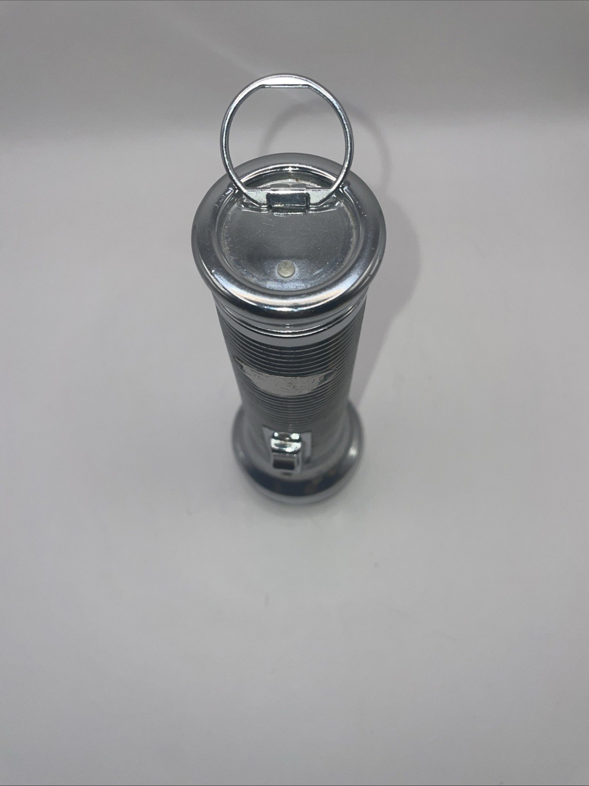 Mid Century chrome plated vintage flashlight USA