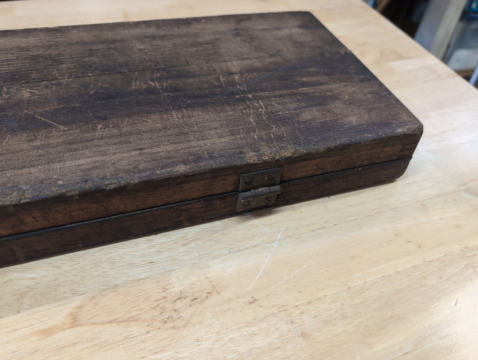 Vintage No. 7 1/2 Greenfield Little Giant Tap & Die Set Wooden Case 1/4″ to 1″