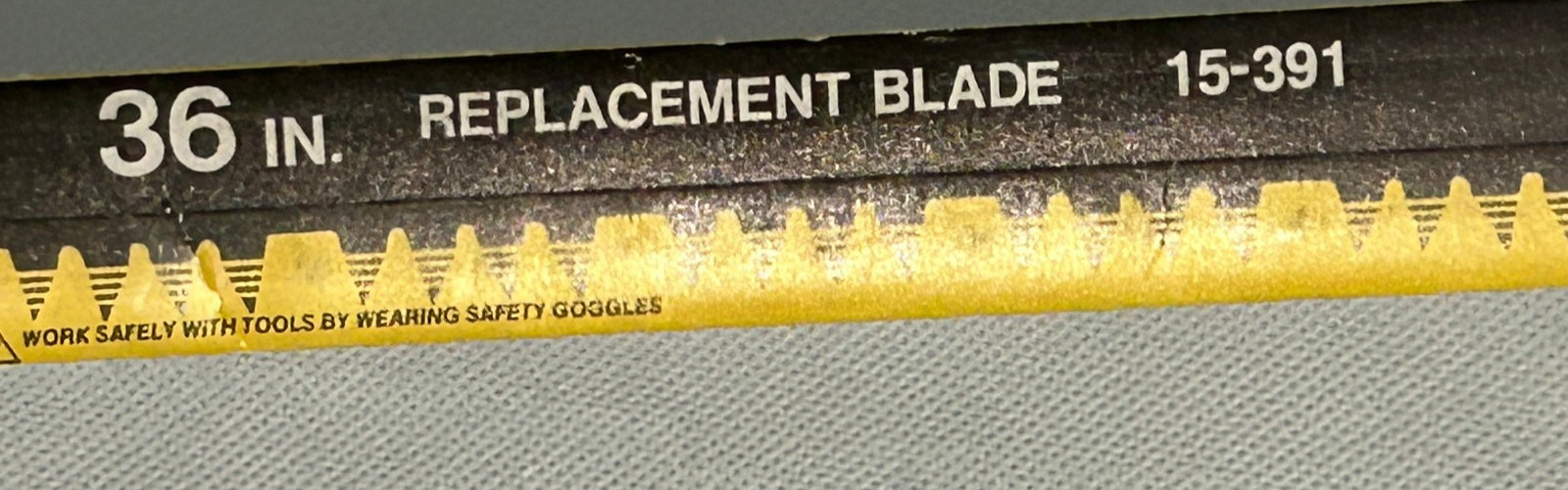 Vintage Rare Stanley 15-391 Bow Saw Replacement Blade Swedish Steel 36 inch