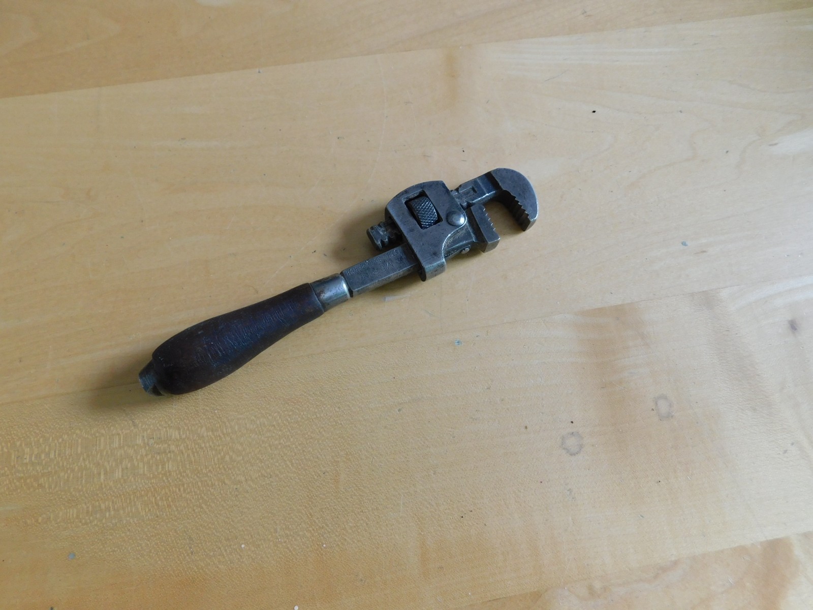 Vintage 6″ Merit Stillson Adjustable Monkey Wrench