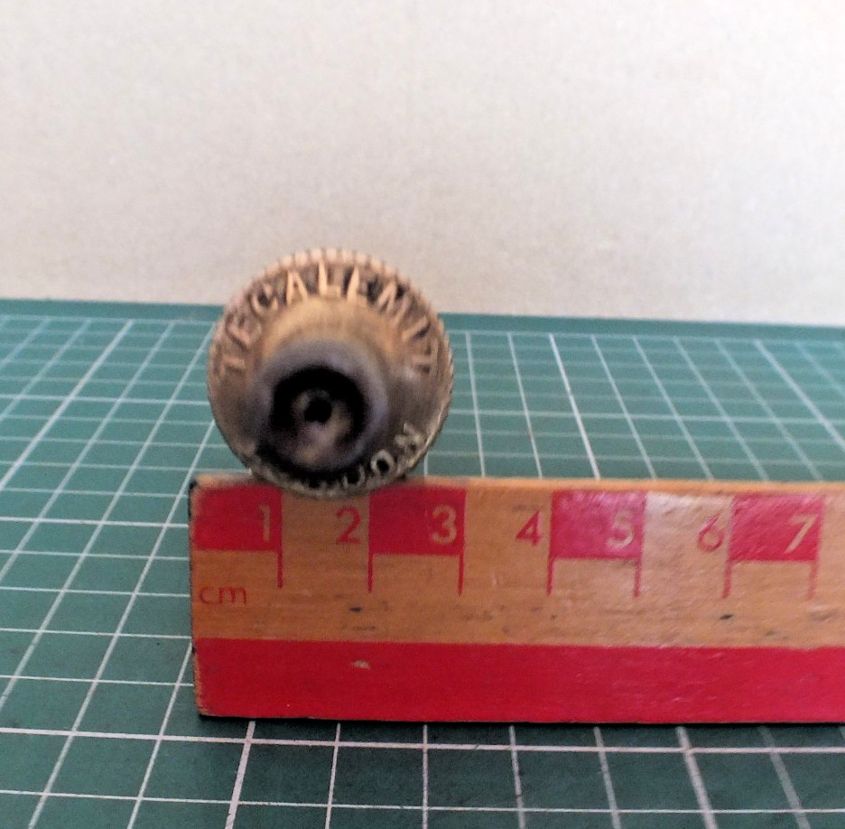 VINTAGE TECALMIT BRASS GREASE GUN