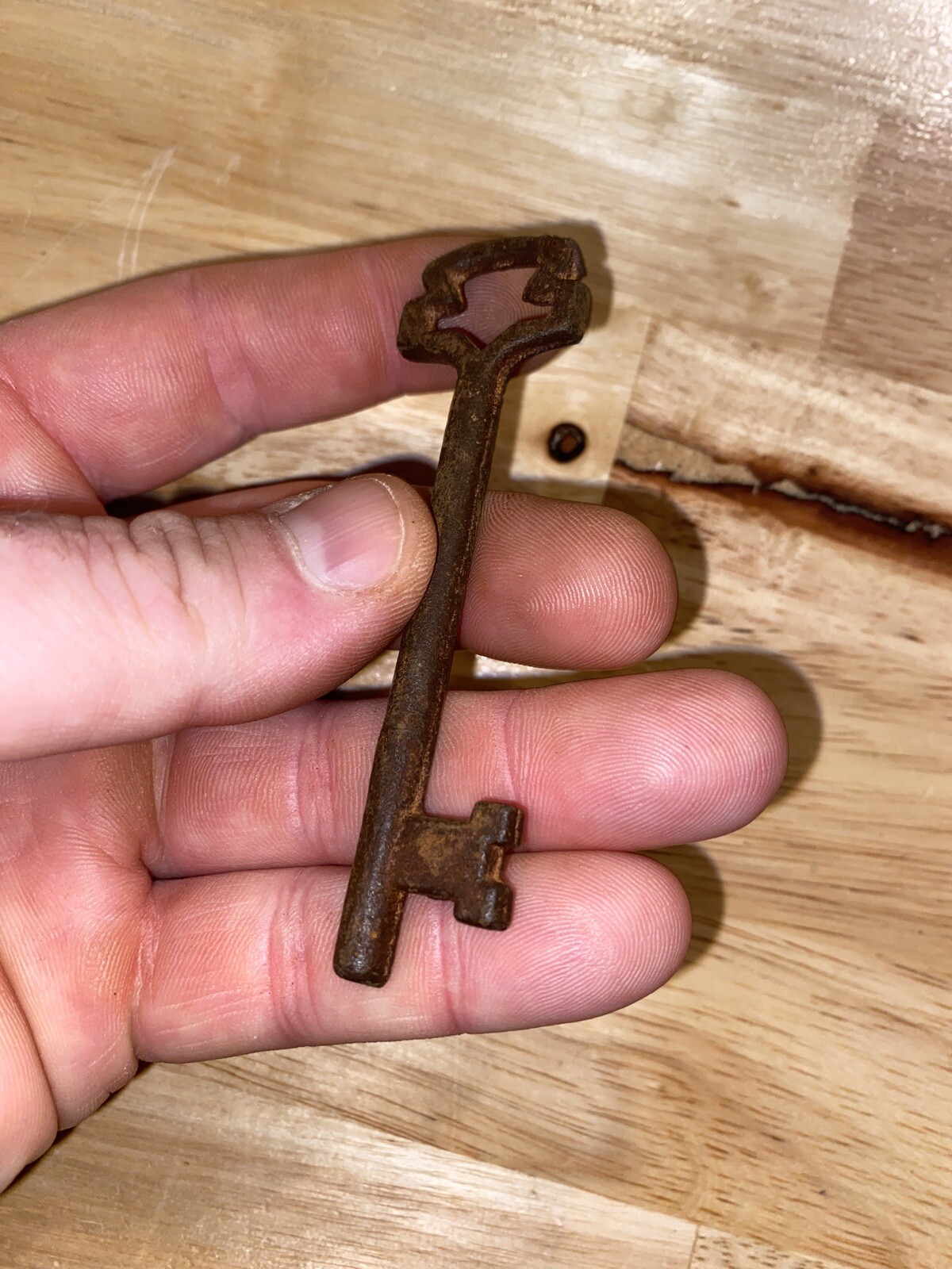 Victorian Key Metal Patina Castle Skeleton Collector Door Cathedral Home Decor