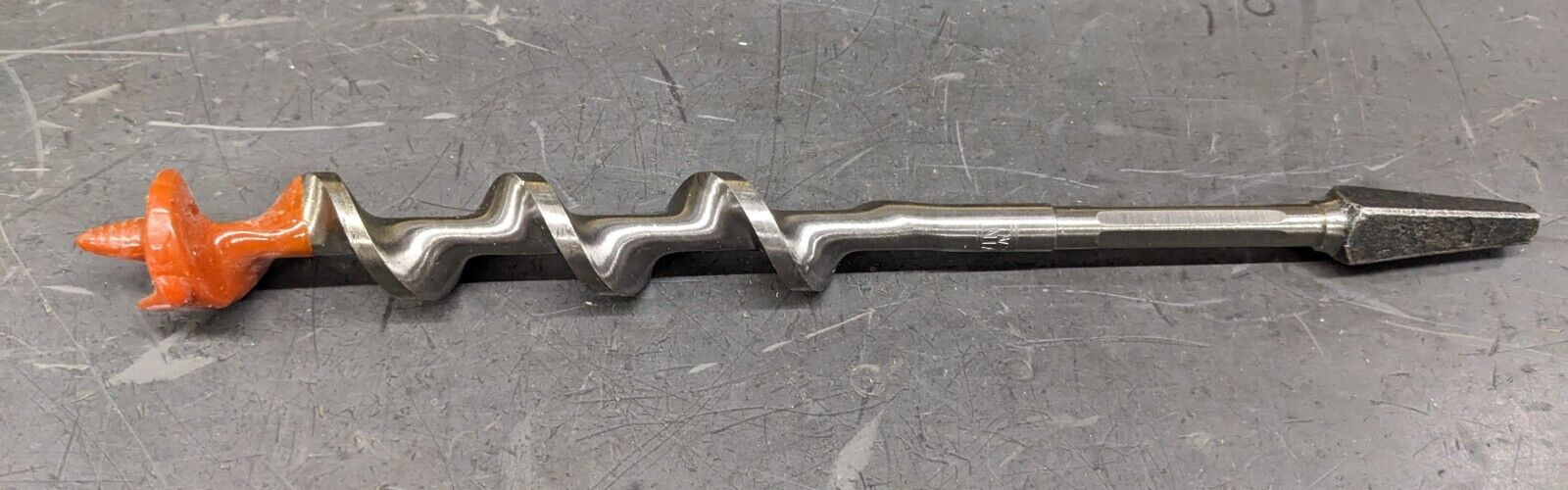 13/16″ Single Spur Auger Bit Hex & Brace Shank Irwin NEW USA 9″ Lg 32T Screw Pt