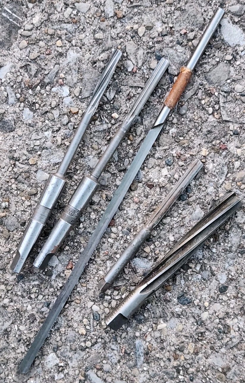 Lot of 35 Machinist Tools Reamers Various Brands Cleveland, HS & More
