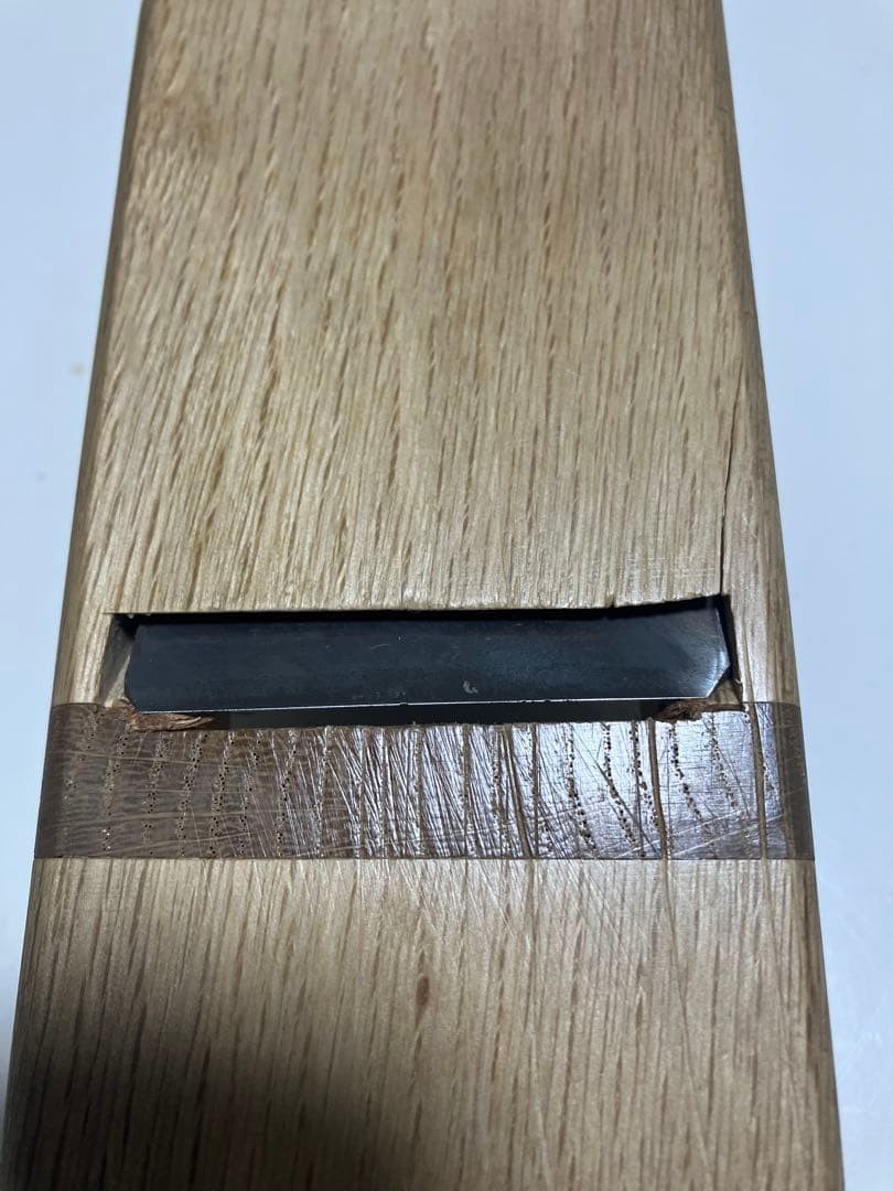 Japanese Sukun Touch Hand Plane 8cm Woodworking Tool Rare Quality