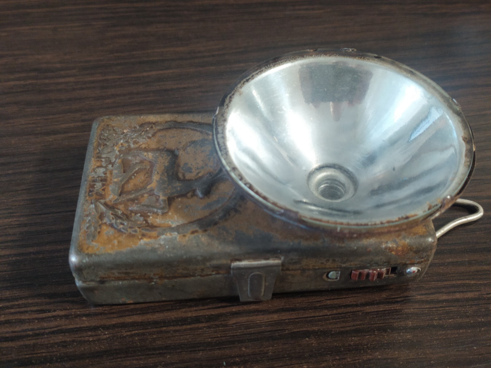 Vintage Soviet Universal Lantern 1940-1950 Rare “GSNKh”Magnifying glass USSR