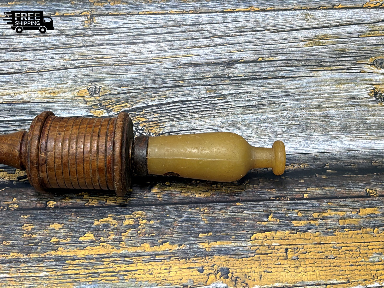 Vintage Archimedes Spiral Hand Drill Jeweler’s Precision Push Drill – Hand Tool