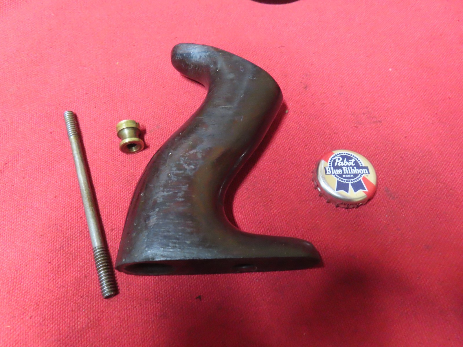 Stanley No.3,5-1/4 Plane,Handle Assy(ONLY) Rosewood,1907-41~NICE🤠S4.26.26R