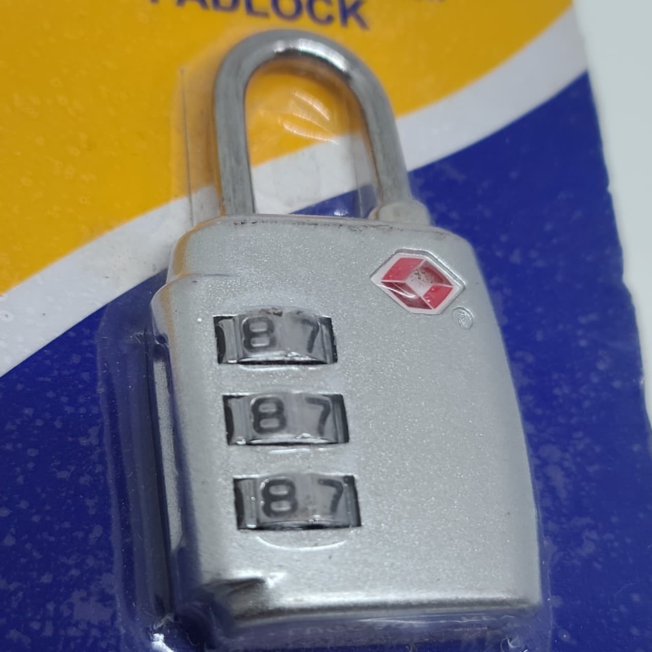 Pack of 3 Bravo Resettable Combination Padlock Suitable for luggage , tool box