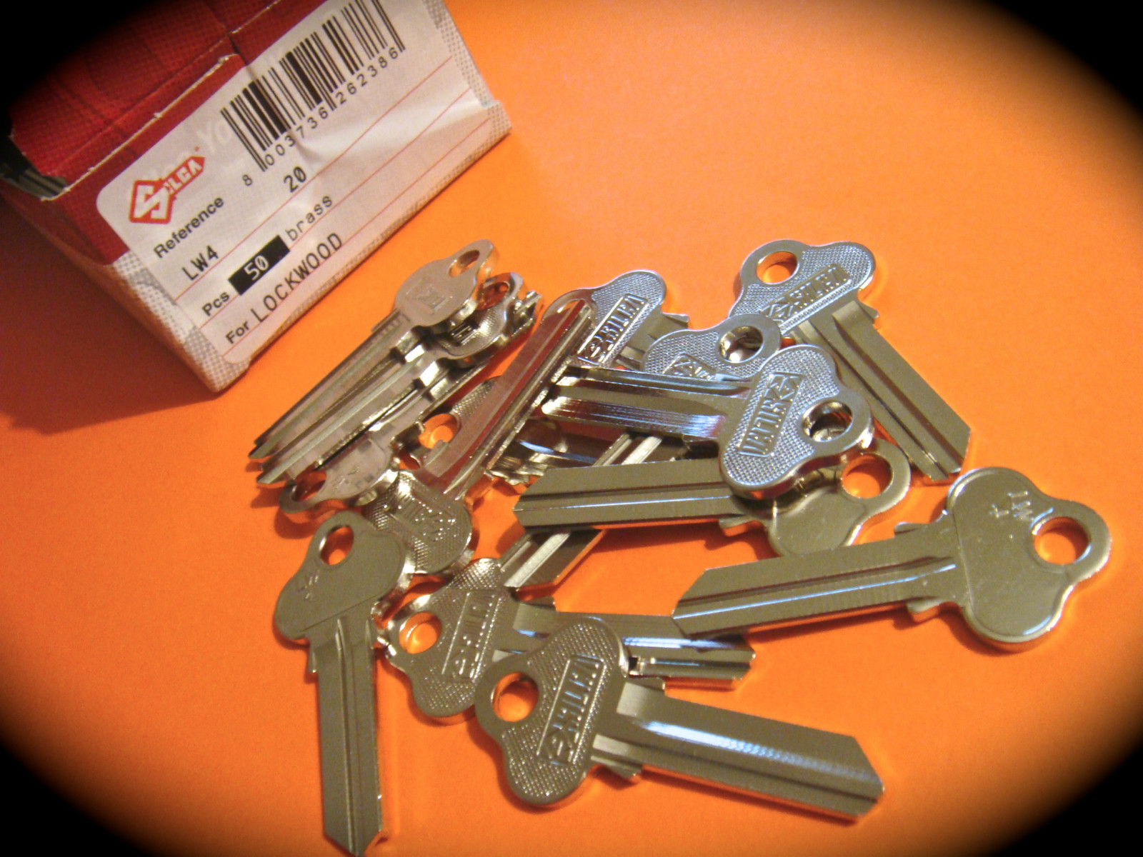 Lockwood Key blanks LW4 -Box Of Fifty- Keyblanks-C4-Free Post In Australia
