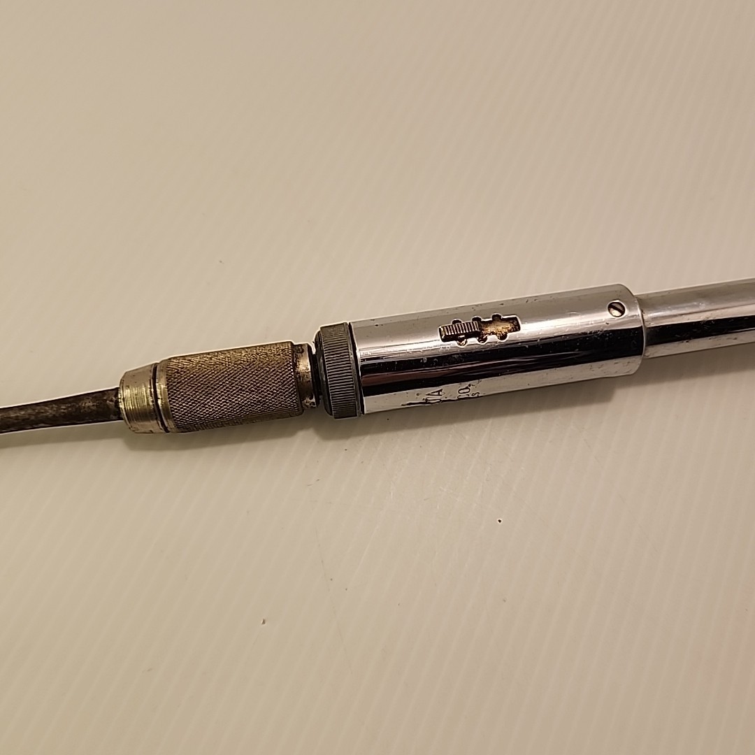 North Bros. “Yankee” Spiral Ratcheing Screwdriver 1940s-1950s with bit