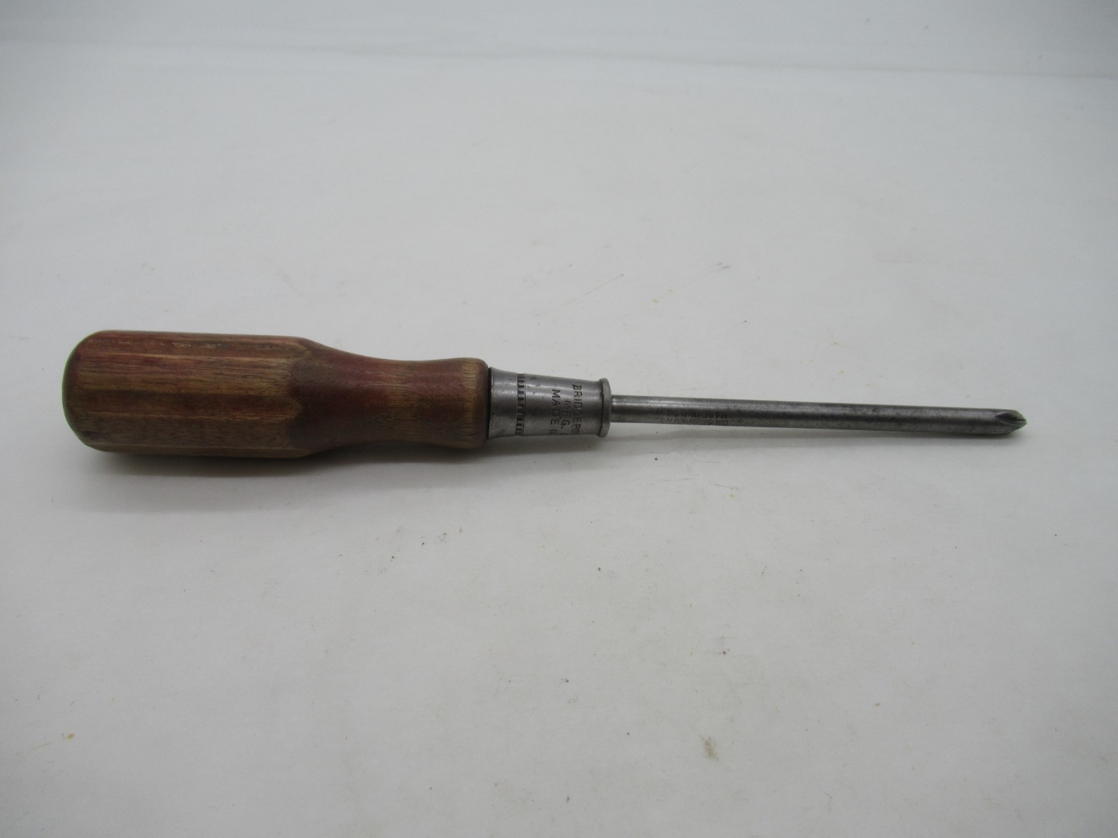 Superb Vintage Stanley No 1822 Crosspoint Screwdriver Bridge Port Howe Mfg Corp
