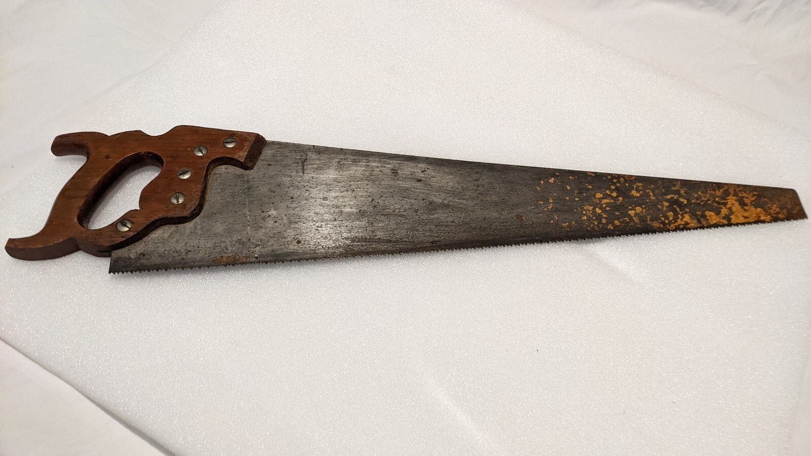 Vintage Rustic Untouched HENRY DISSTON AND SONS 26″ Handsaw