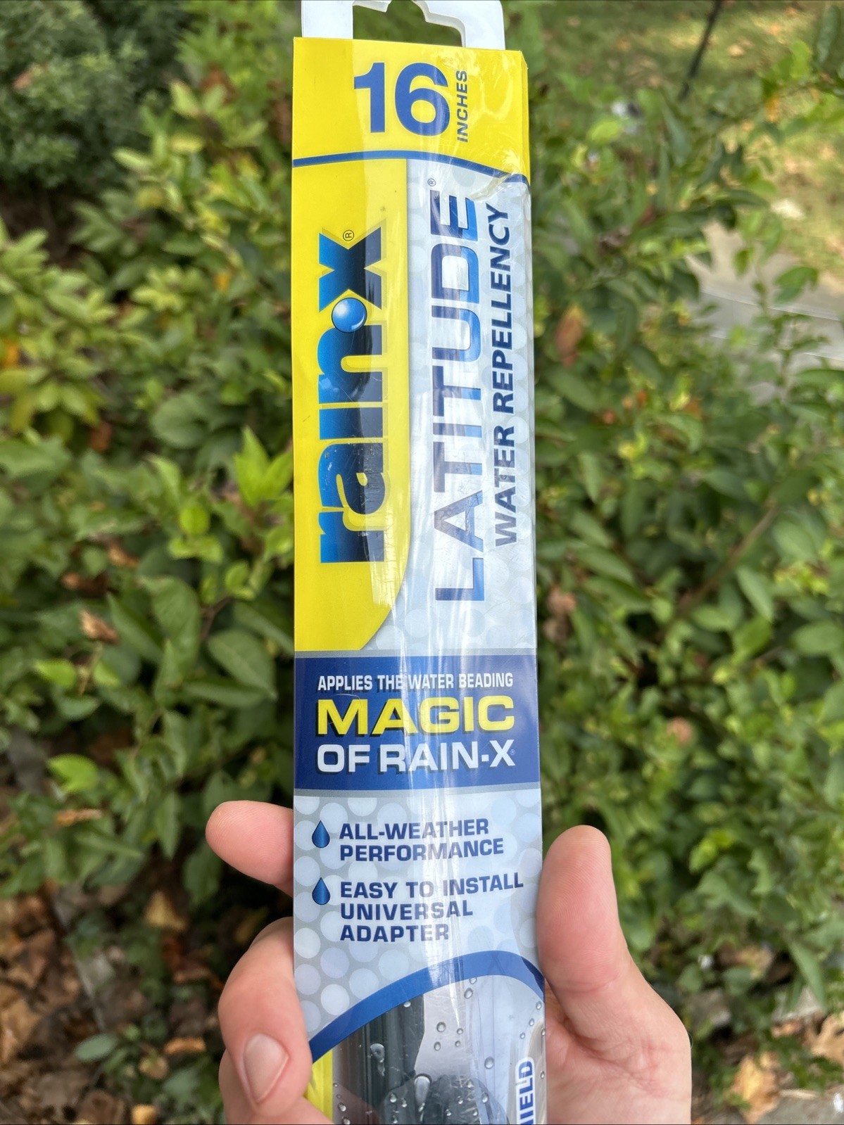 Rain-X 5079274-2 16in Latitude Water Repellency Wiper Blade