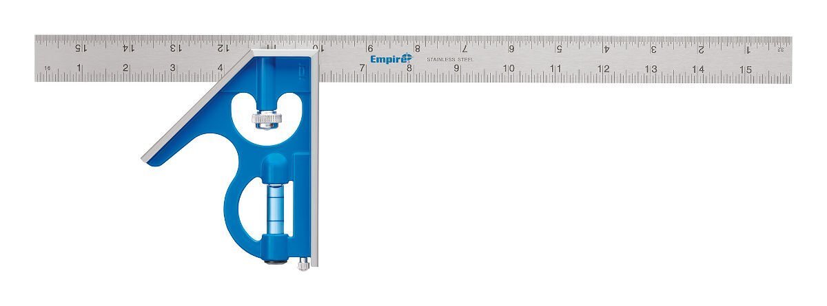 Empire Level E280 16-Inch Heavy Duty Professional Combination Square w/Etched