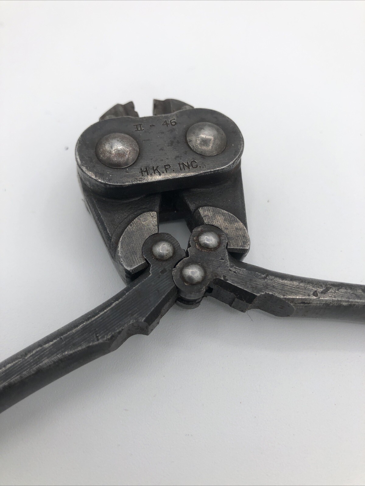 BELL SYSTEM Wire Crimper HKP INC II-46 Phone line man pliers tool Vintage NICE