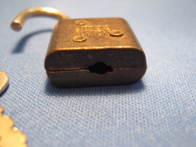 Solar Mini Padlock with Key