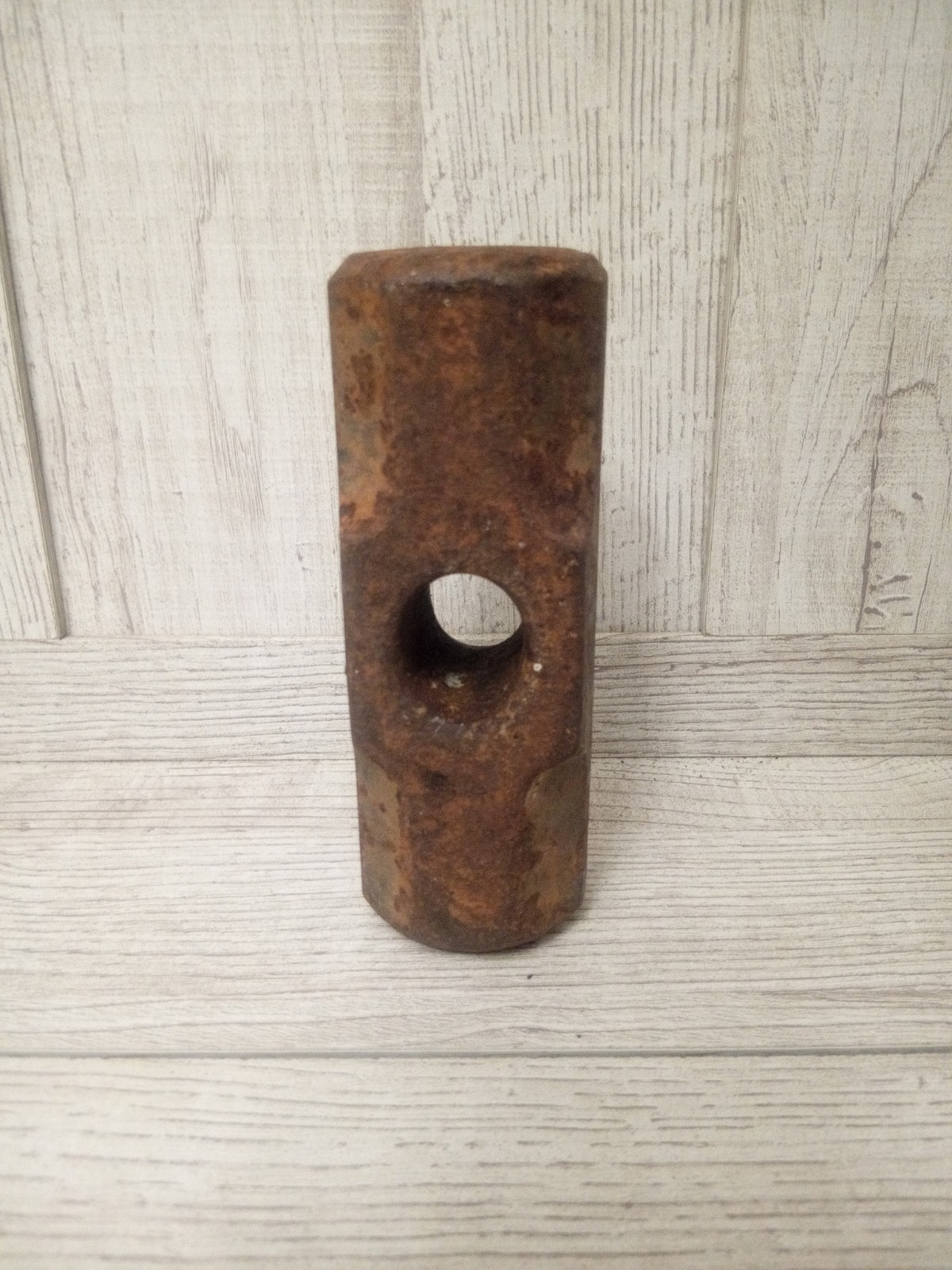 Sledge Hammer Head 8 LB Unbranded Estate Sale Find