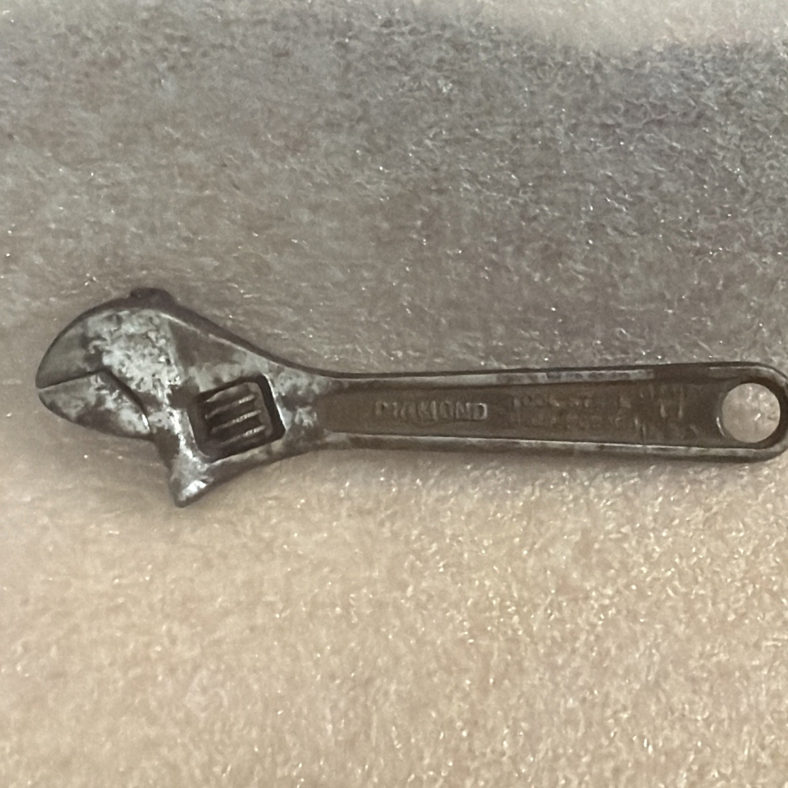 Vintage Diamond Calk Horseshoe Company 4” Adjustable Wrench Tool