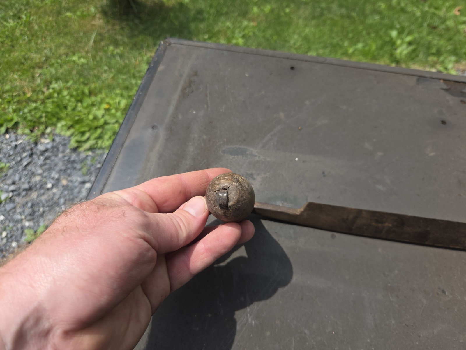 Antique W. BRADY Carpenter’s DRAW KNIFE See All Details And Pictures