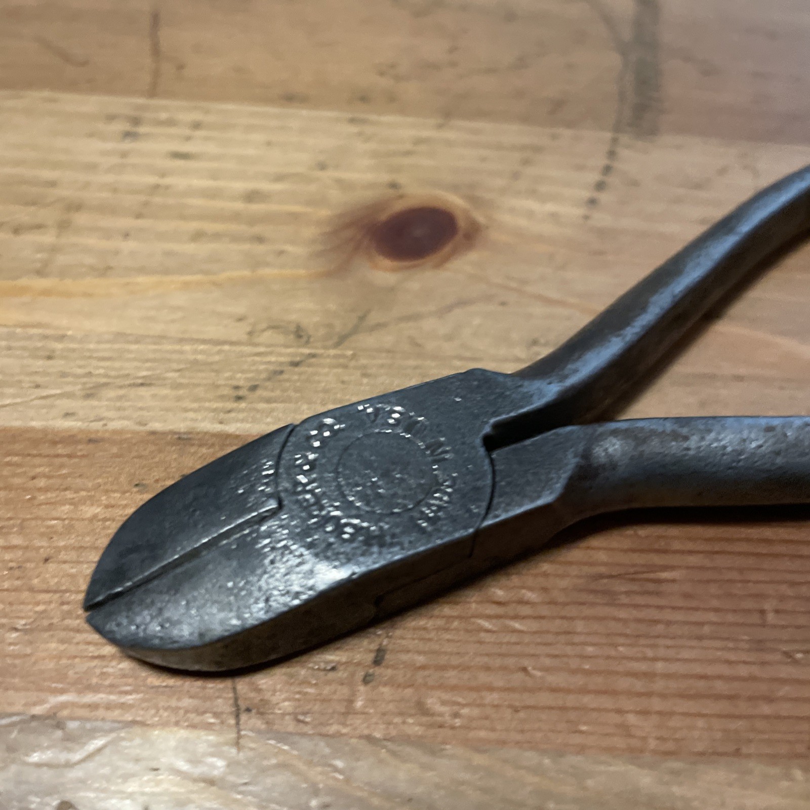 H Boker & Co 5.5” Diagonal Side Cutting Pliers USA Vintage