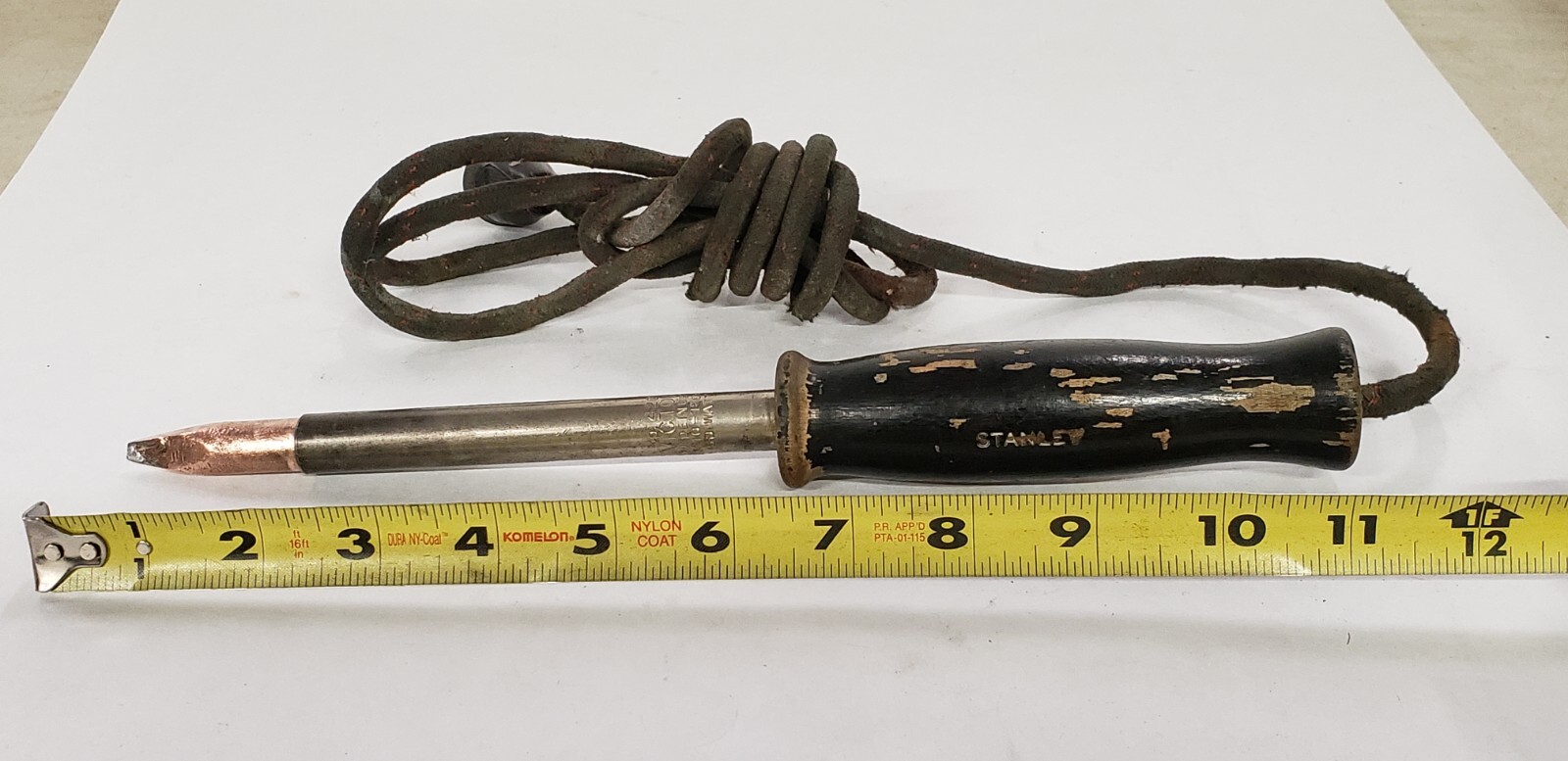 Vintage Stanley No. 420 120V 50 Watt Soldering Iron made by Victor